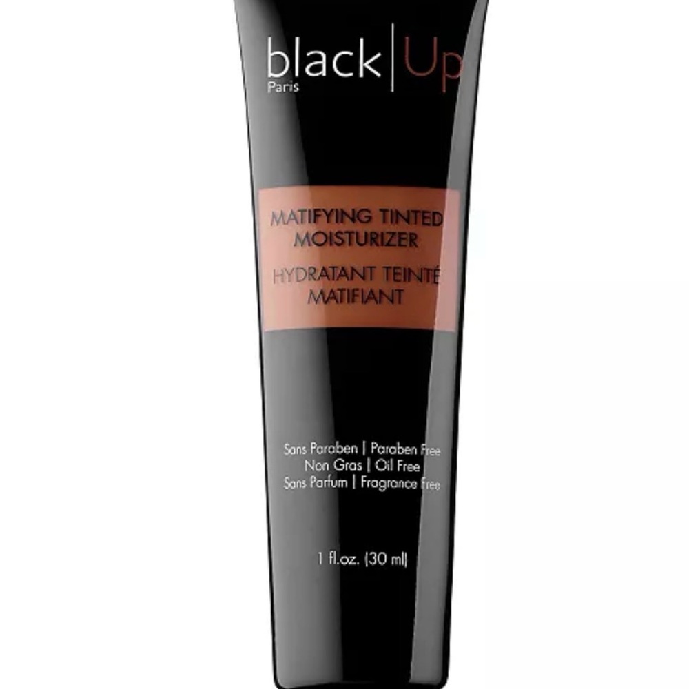 Black up Matifying Tinted Moisturizer 1oz MT03 Warm Sand tan to Dark/copperUnder